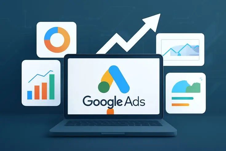 Google Ads agency in Ahmedabad managing PPC growth campaigns